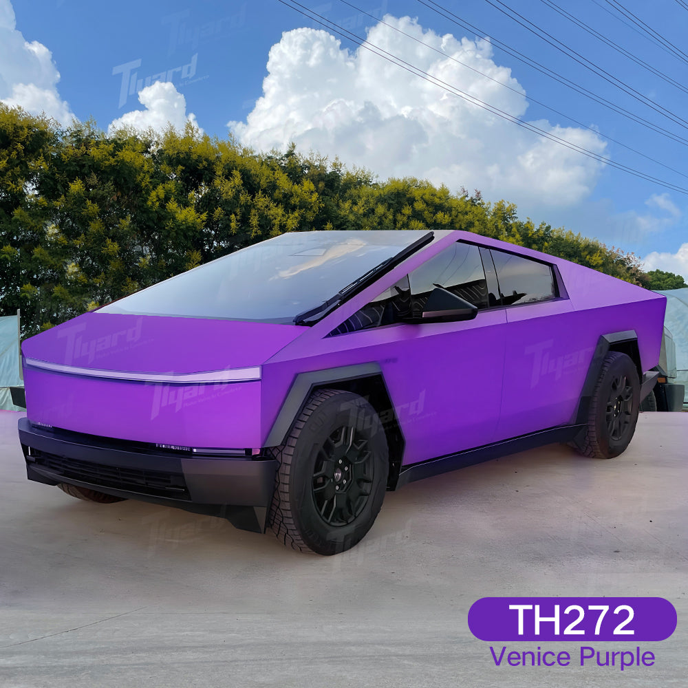 Tesla Cybertruck Color Paint Films Matte/Glossy/Laser Paint-Like Color Pre-Cut Full Coverage PPF