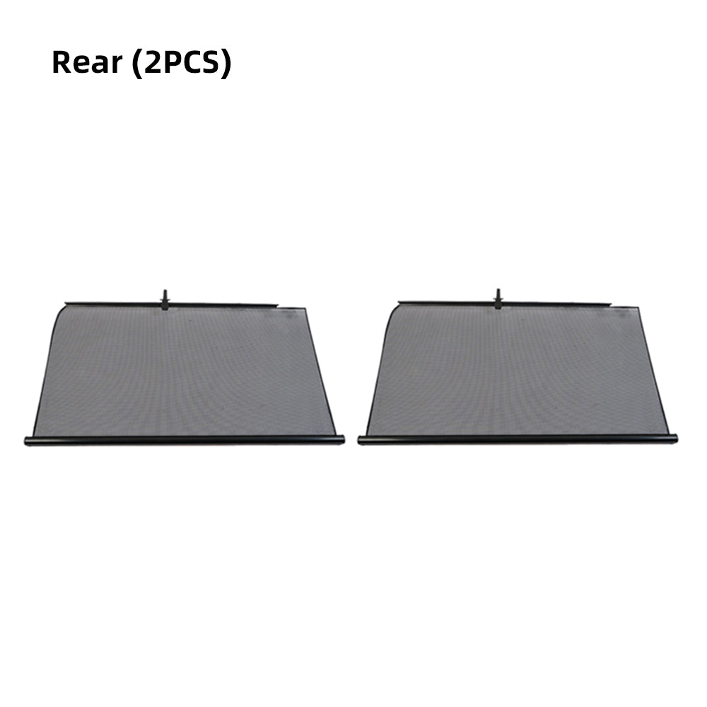 Retractable Side Window Privacy Sunshades for Tesla Model 3/Y/X/S Heat Insulation Curtains Set | Tlyard