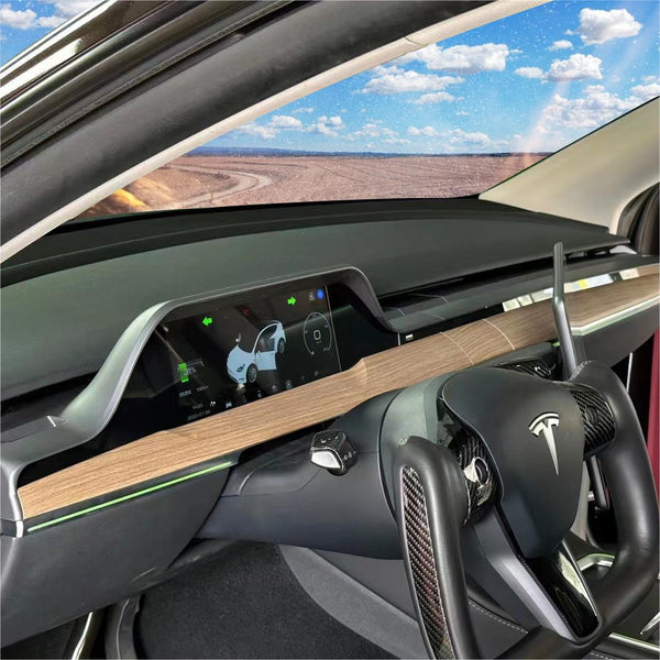 Integrated Dash Cover Display Dashboard For Model 3 & Y
