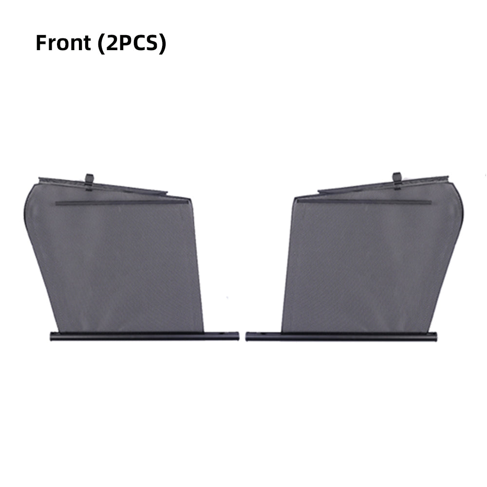 Retractable Side Window Privacy Sunshades for Tesla Model 3/Y/X/S Heat Insulation Curtains Set | Tlyard