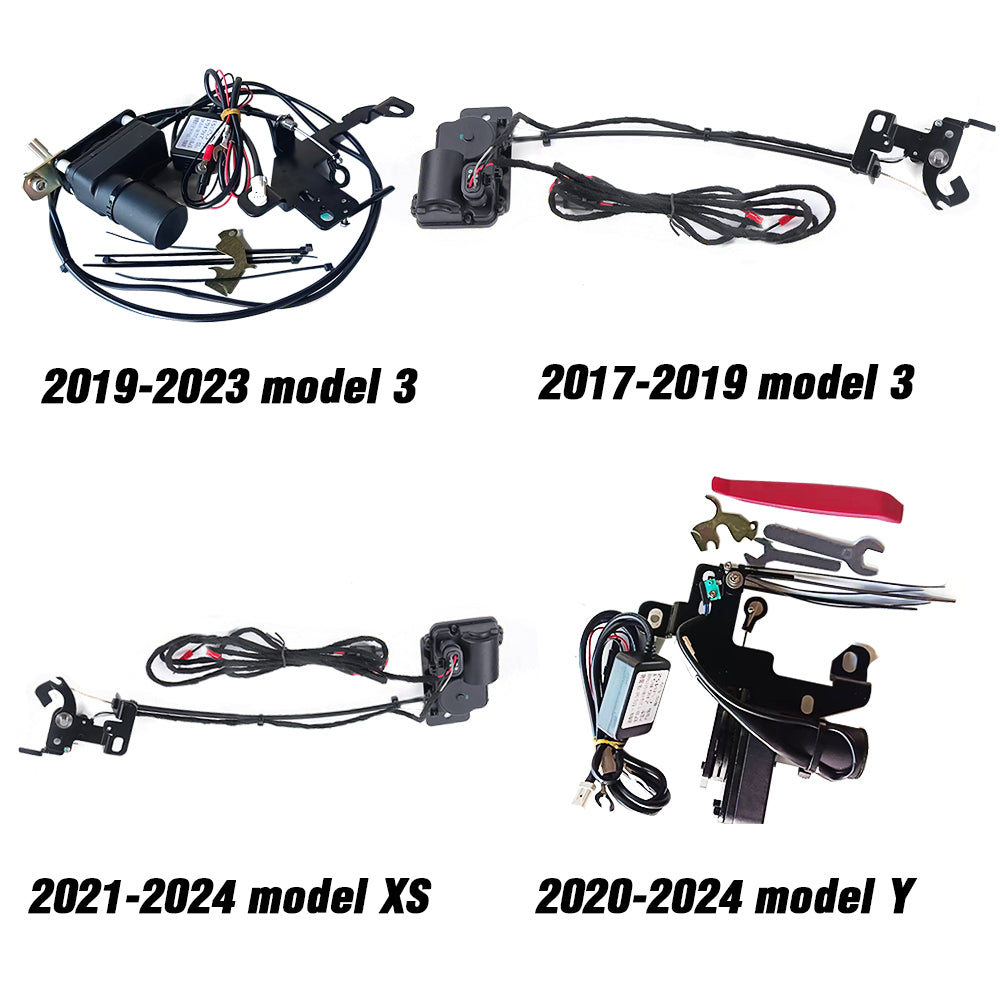 Modell 3 &amp; Y &amp; S &amp; X Frunk elektrisk sug, myk lukkesuge høyland.