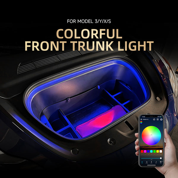 RGB 7-Color Ambient Light for Tesla Model 3/Y/X/S Frunk