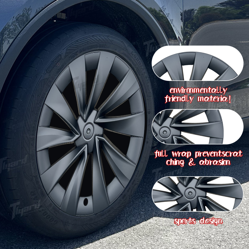 2025+ Model Y Juniper 20-inch Wheel Covers Aerodynamic Hubcap for Car Rim Protection and Decoration
