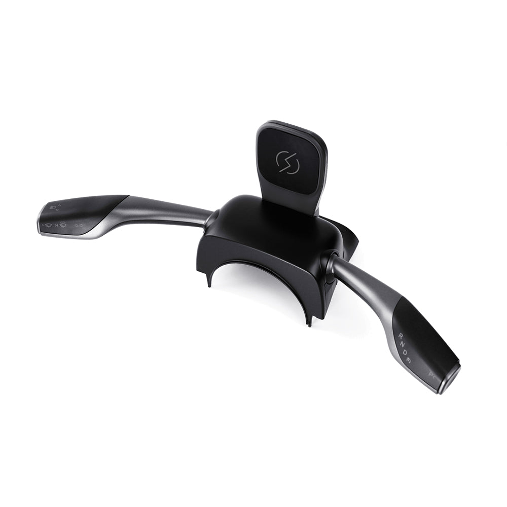 2026 Model Y Juniper/ Model 3 Highland Gear Shift Stalk + 7" Head-Up Display/ Wireless Charging Phone Mount Upgrade Kit | Tlyard