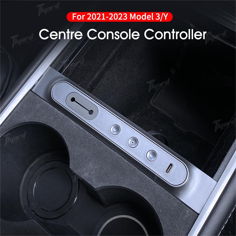 Model 3 & Y Center Console Multi-function Control Button USB Docking Station