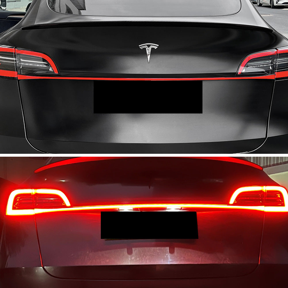 Model 3 & Y Lite Version Full-Width Strip Through Shape Taillight