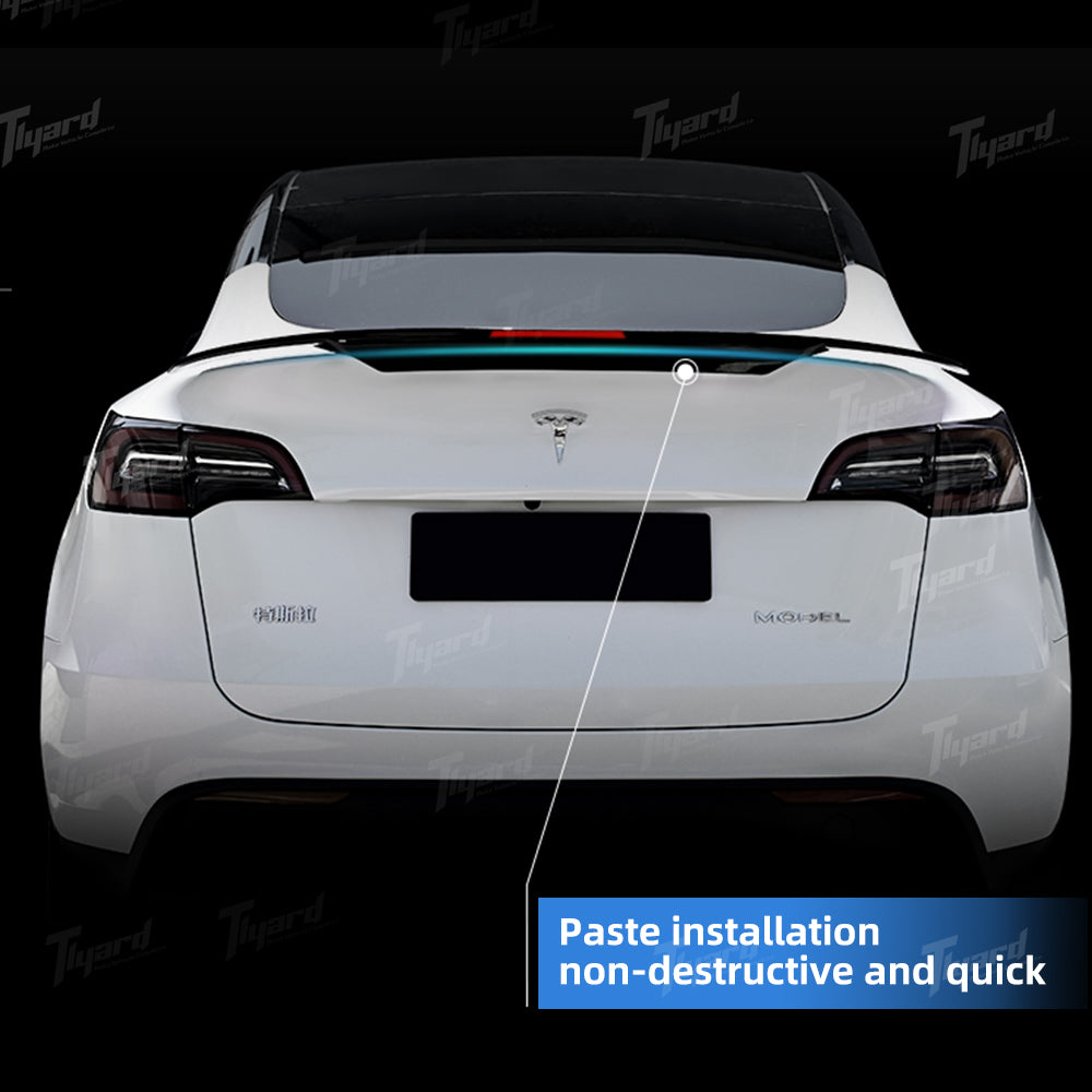 Tesla Model 3/Y & Model 3 Highland Rear Trunk LED Spoiler Lip Wing