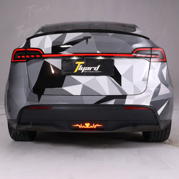 Tesla Model Y Heartbeat Pilot Light Additional Taillight