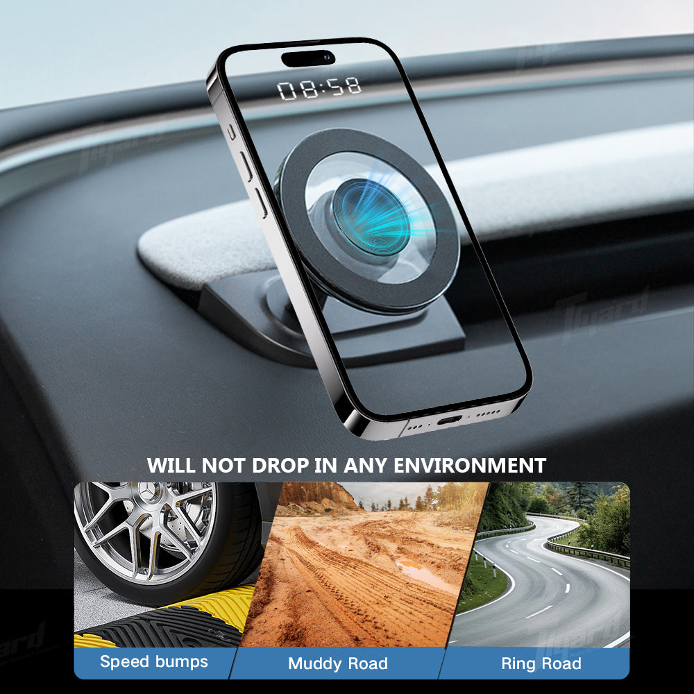 360° Rotatable Magnetic Phone Holder for Tesla Model 3 Highland & Y Juniper