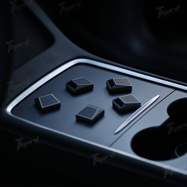 Model 3 & Y Customize Multi-function Button With Cybertruck Planet Shape