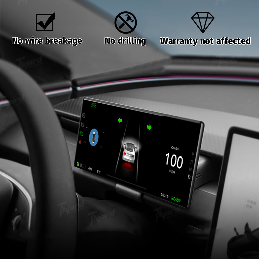 F9 9 Inches Touch Instrument Cluster CarPlay For Model 3 & Y Highland Juniper