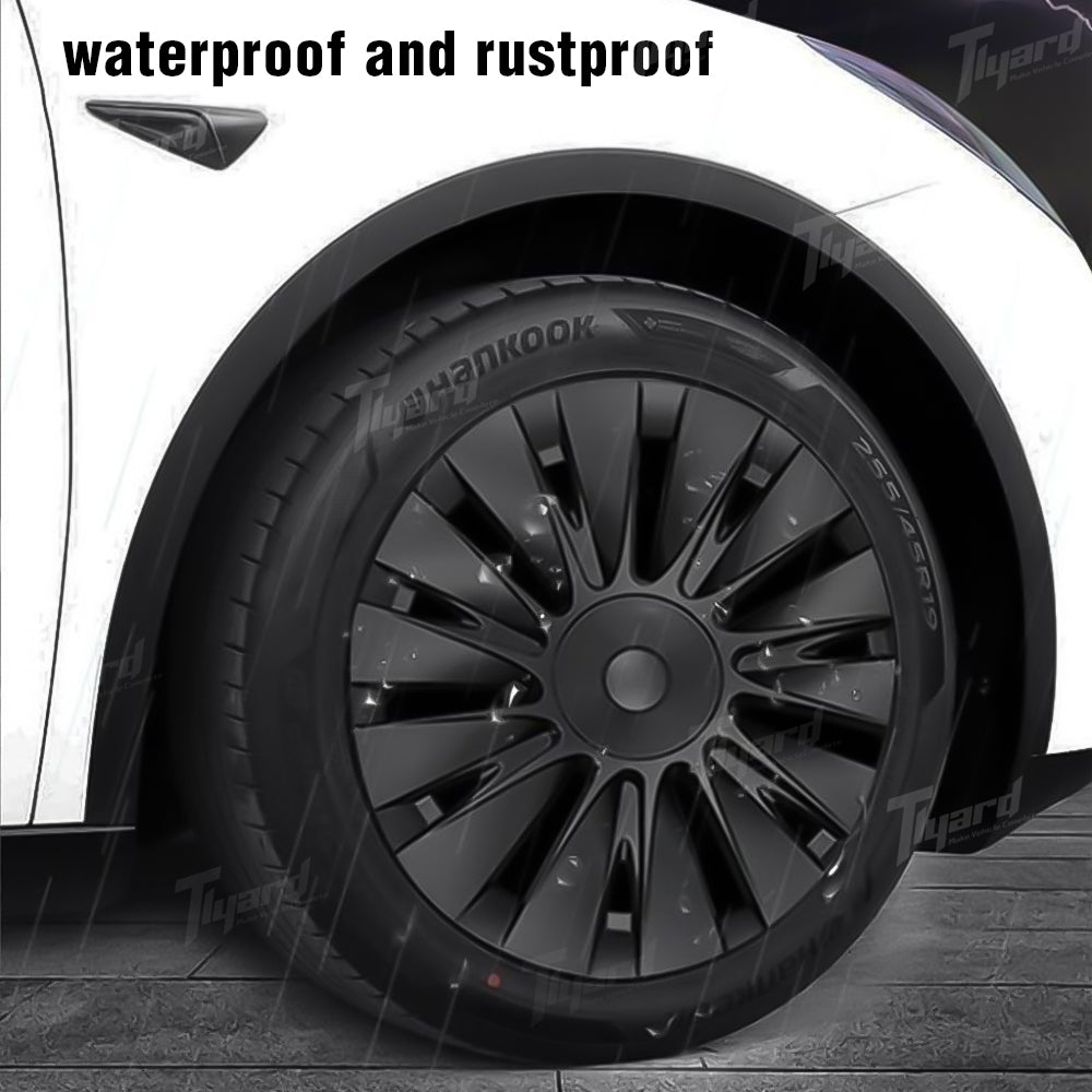 Model Y 19-inch Sport Hubcaps Rim Covers Black Wheel Cover