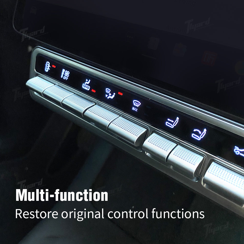 Botón de control físico de la consola central multifunción para Tesla Model 3 &amp; Y Highlands