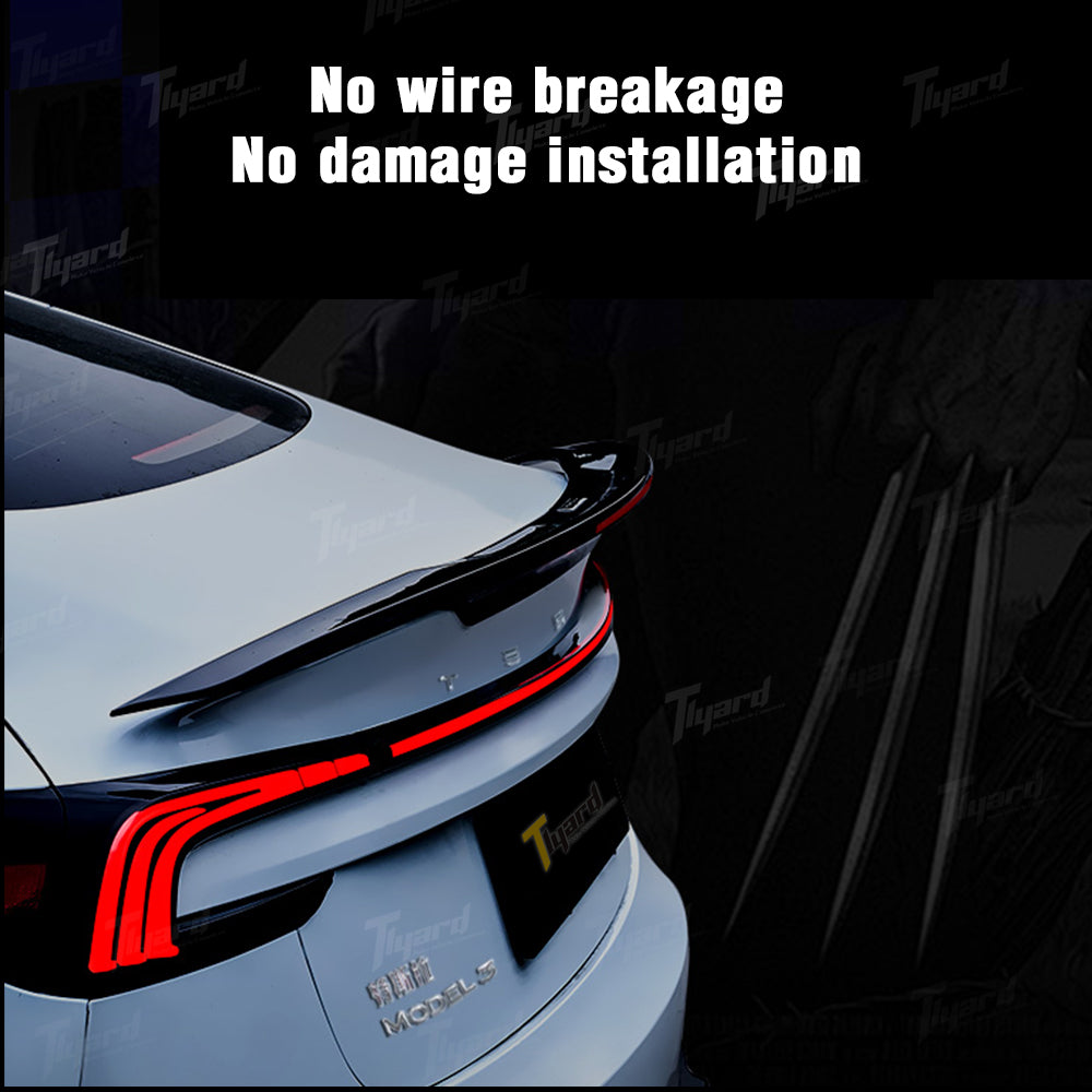 Tesla Model 3 Highland Full-Width Strip Through Shape LED Taillight