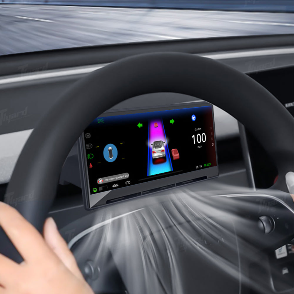 F9 9 Inches Touch Instrument Cluster CarPlay For Model 3 & Y Highland Juniper