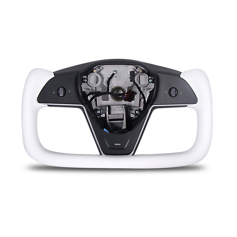 Newest Tesla Model 3 & Y Yoke Custom Steering Wheel (Model S/ X Style)