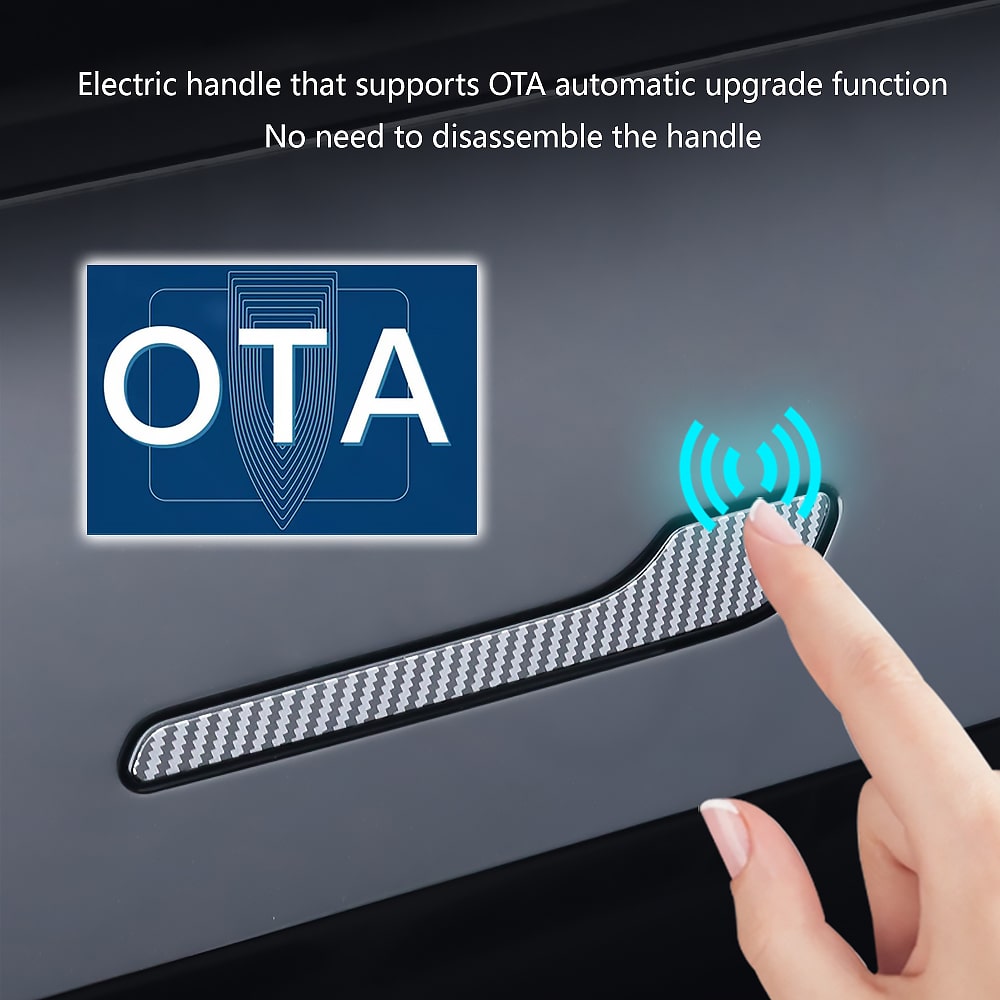 自動顯示門把手（4 門）適用於Model 3/Y版本6