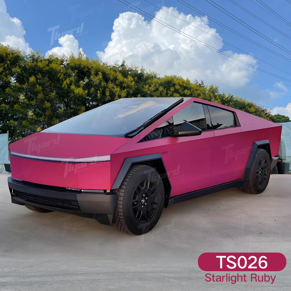 Tesla Cybertruck Color Paint Films Matte/Glossy/Laser Paint-Like Color Pre-Cut Full Coverage PPF