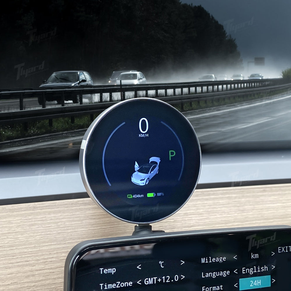Model 3 & Y Highland Wireless Dashboard With Magnetic Fast Charging Phone Holder