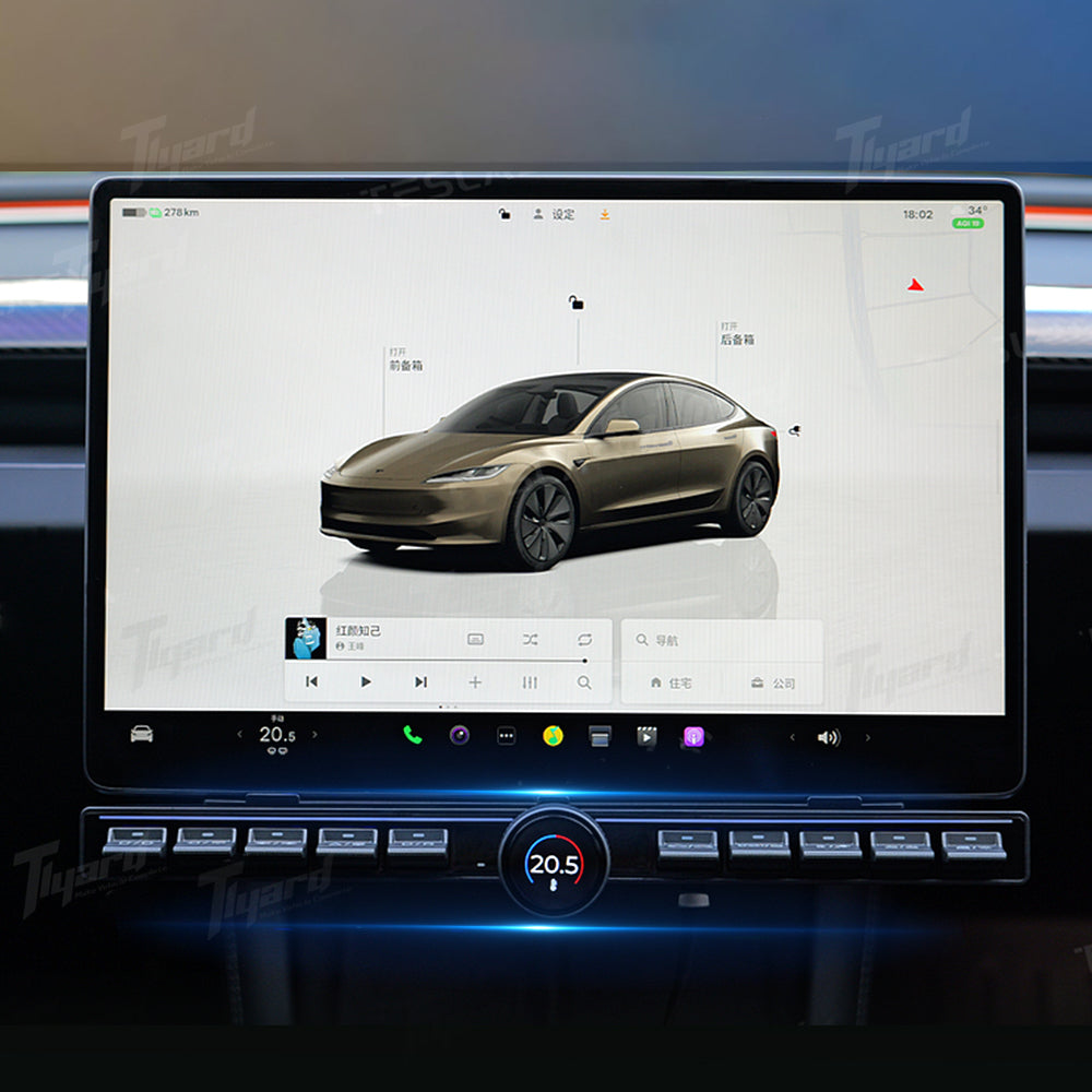 Model 3/Y/Highland Multi-function Intelligent Control Physical & Rotating Buttons