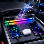 Center Console USB Hub with Smart Aromatherapy & RGB Light Model 3 Highland / Model Y Juniper / Standard