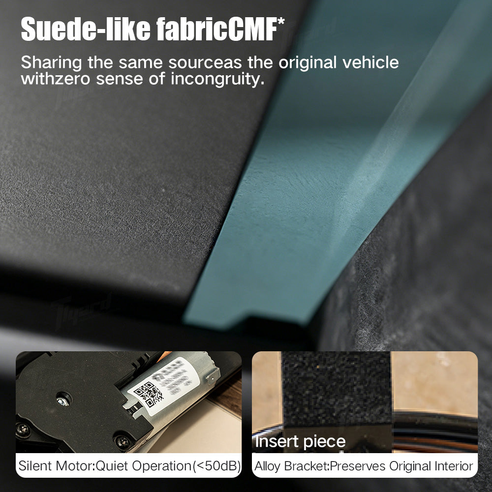 Cybertruck Electric Power Sunshade Voice Control Sunroof Shade | Tlyard