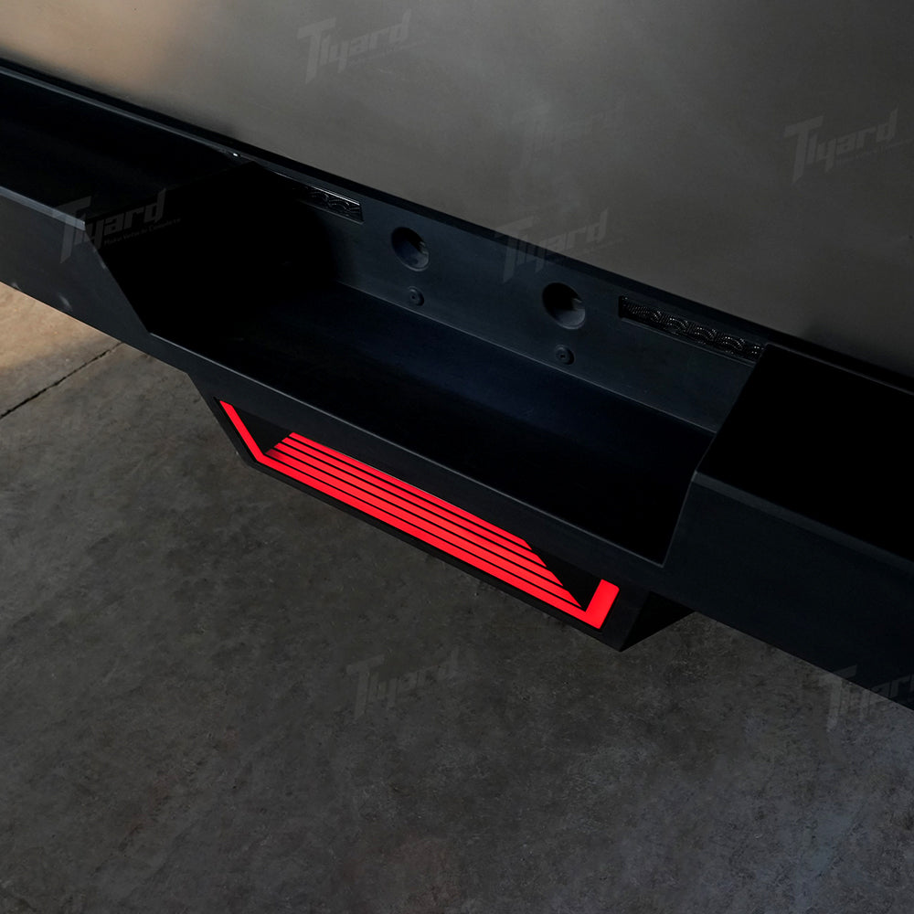 2024+ Cybertruck LED Tow Hitch Cover Brake/Signal Light for Safer Driving | Tlyard