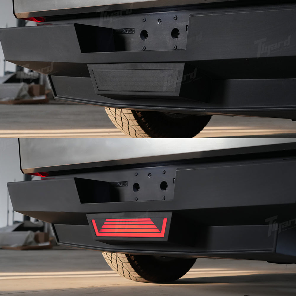 2024+ Cybertruck LED Tow Hitch Cover Brake/Signal Light for Safer Driving | Tlyard