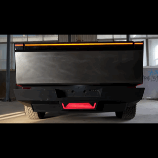 2024+ Cybertruck LED Tow Hitch Cover Brake/Signal Light for Safer Driving | Tlyard