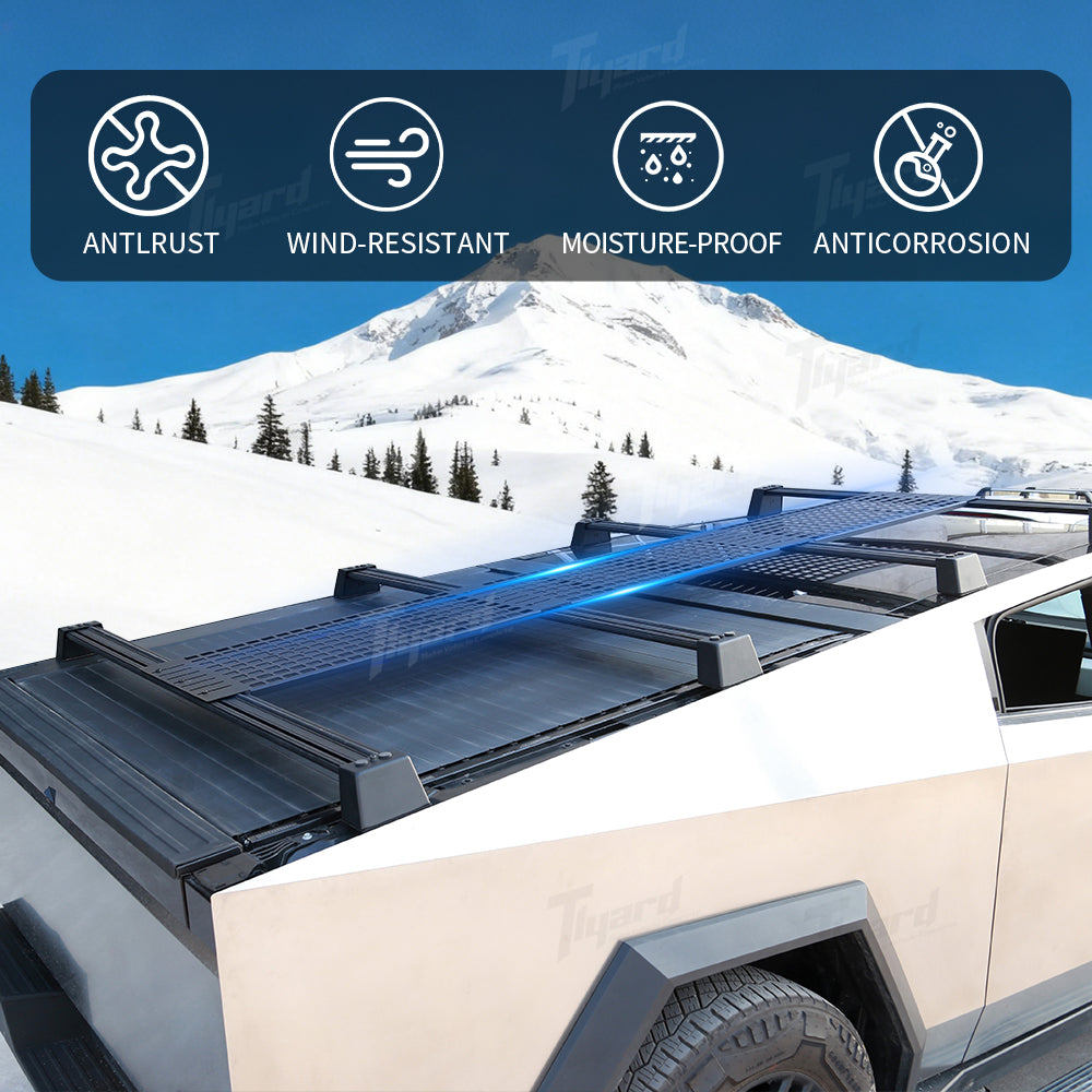 Cybertruck Roof Rack Molle Panels Modular Overhead Storage Solution
