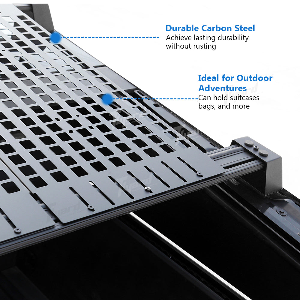 Cybertruck Roof Rack Molle Panels Modular Overhead Storage Solution