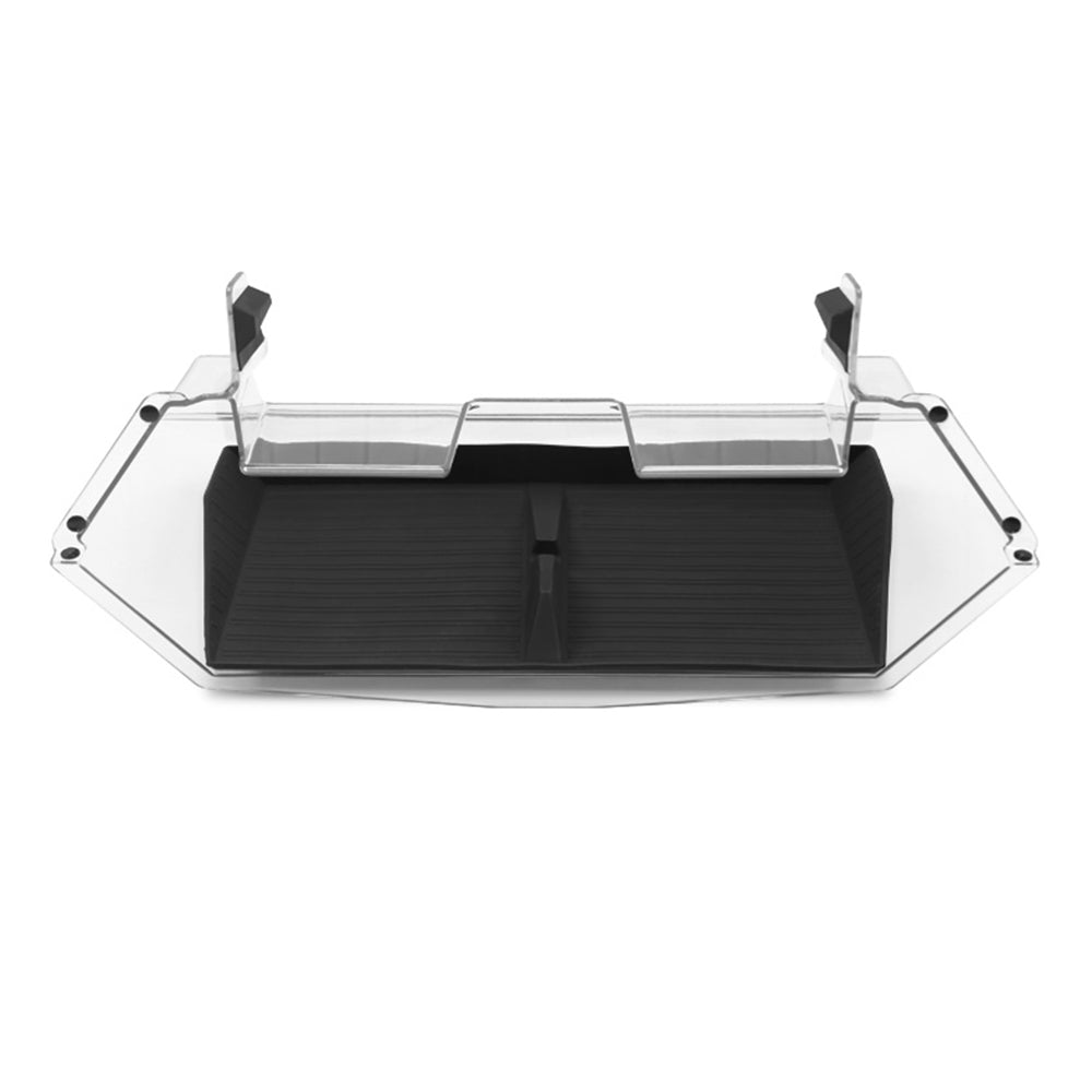 Cybertruck Under Central Control Screen Transparent Storage Box Organizer | Tlyard Cybertruck Accessories