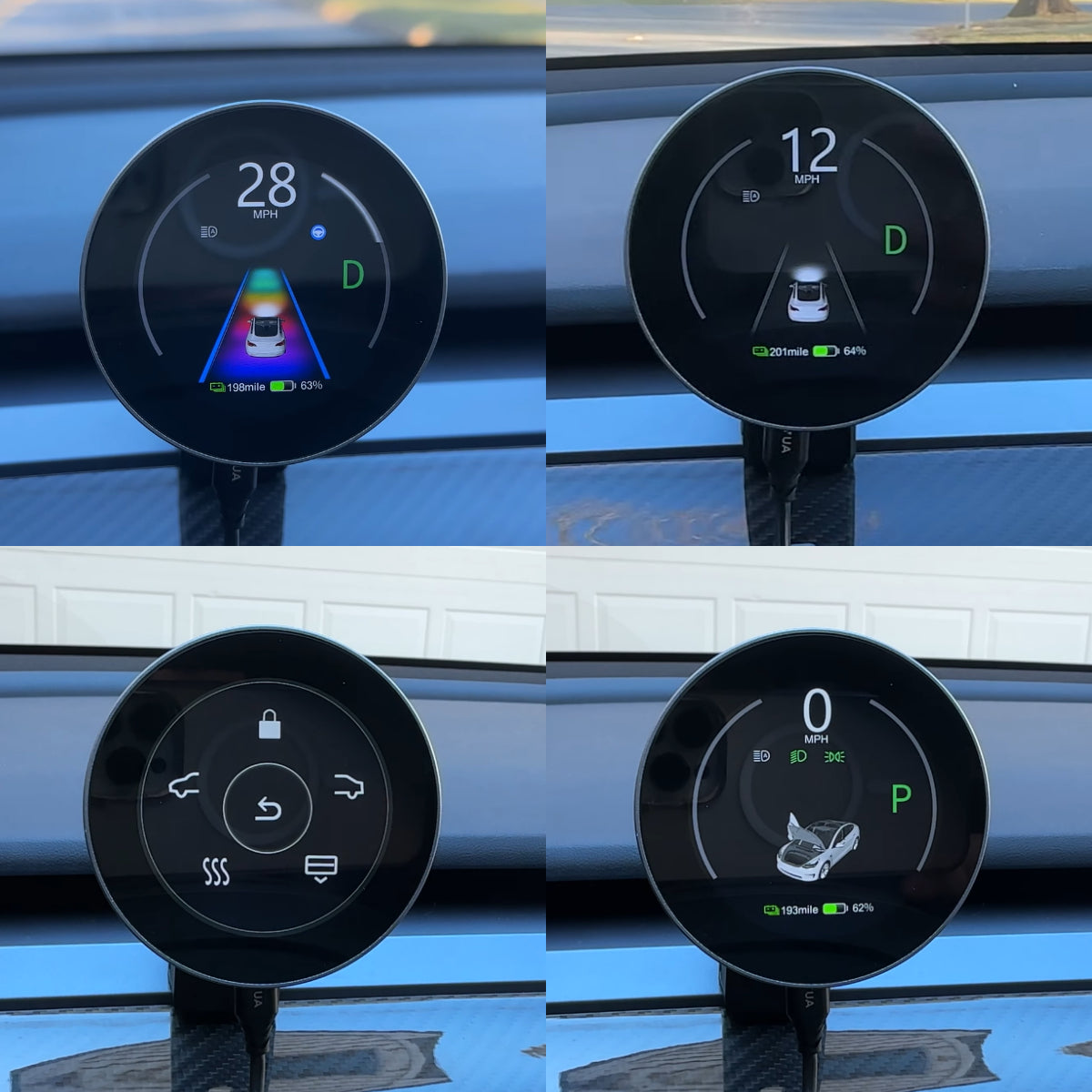 Model 3 & Y Highland Wireless Dashboard With Magnetic Fast Charging Phone Holder