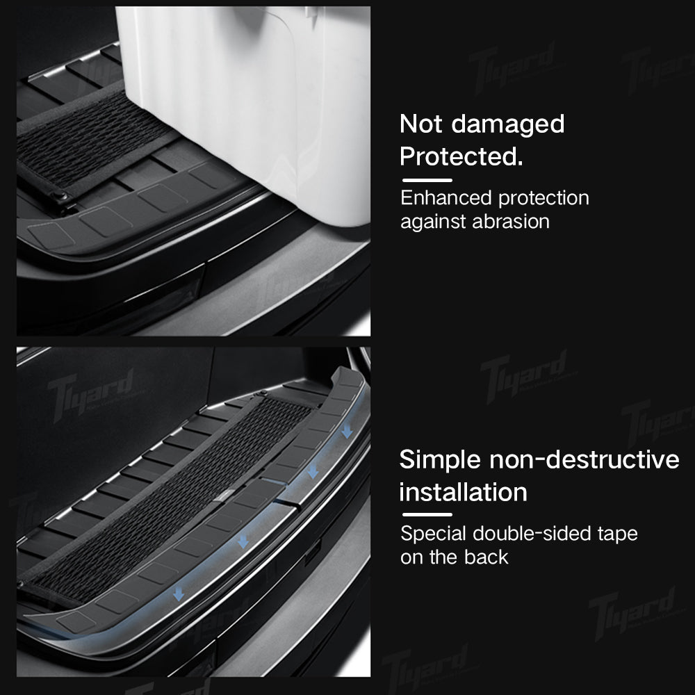 Front Trunk Threshold Strip for Tesla Cybertruck TPE Trunk Door Still Protector Anti-Scratch | Tlyard