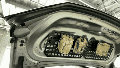 Frunk Molle Panels 2 PCS for Tesla Cybertruck 2024 - Customizable Gear Storage | Tlyard