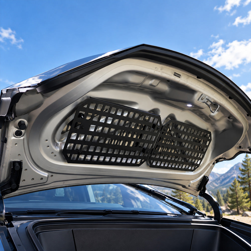 Frunk Molle Panels 2 PCS for Tesla Cybertruck 2024 - Customizable Gear Storage | Tlyard