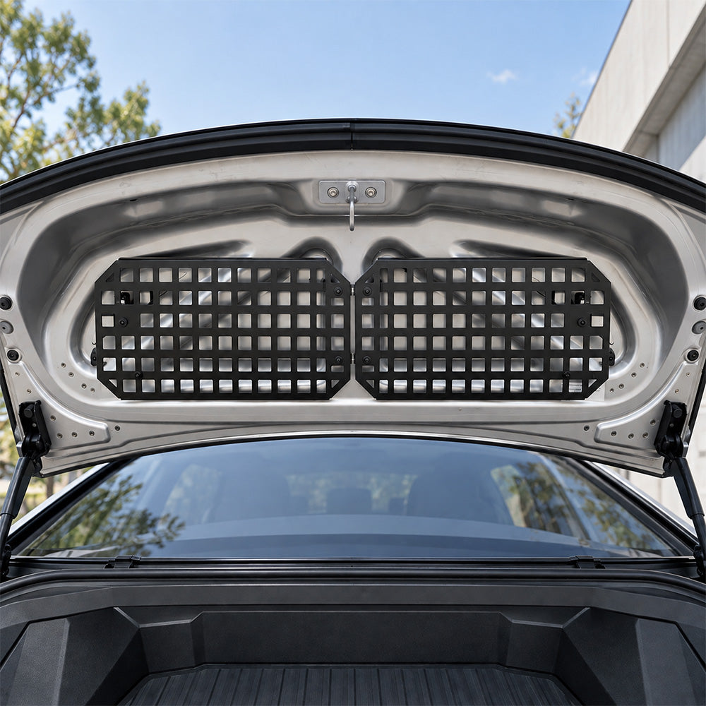 Frunk Molle Panels 2 PCS for Tesla Cybertruck 2024 - Customizable Gear Storage | Tlyard