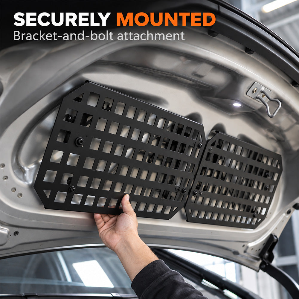 Frunk Molle Panels 2 PCS for Tesla Cybertruck 2024 - Customizable Gear Storage | Tlyard