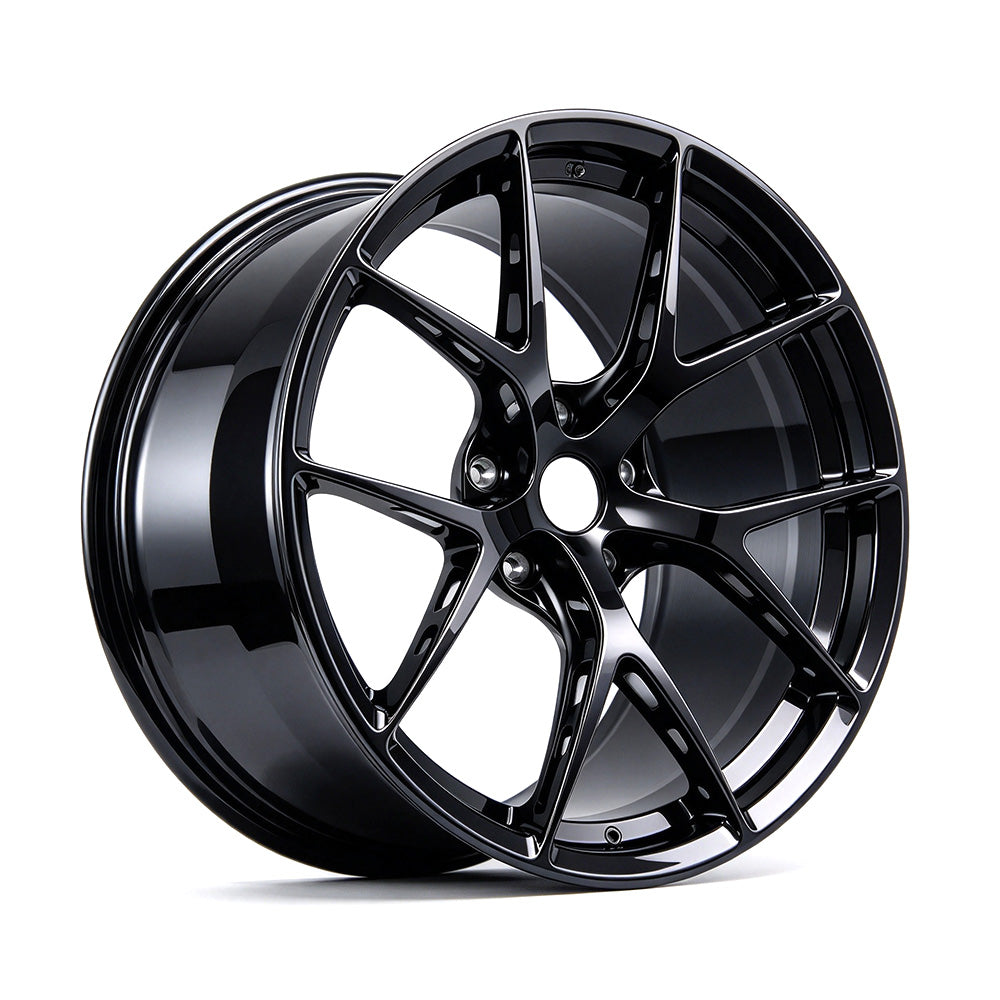 Gloss Black TLS-08 forged wheel for Tesla Model X and Model S