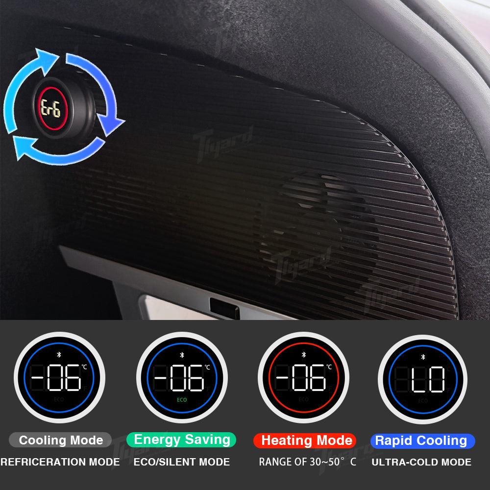 Model 3 Highland Built-in 10L Refrigerator Hidden Installation Car Fridge | Tlyard