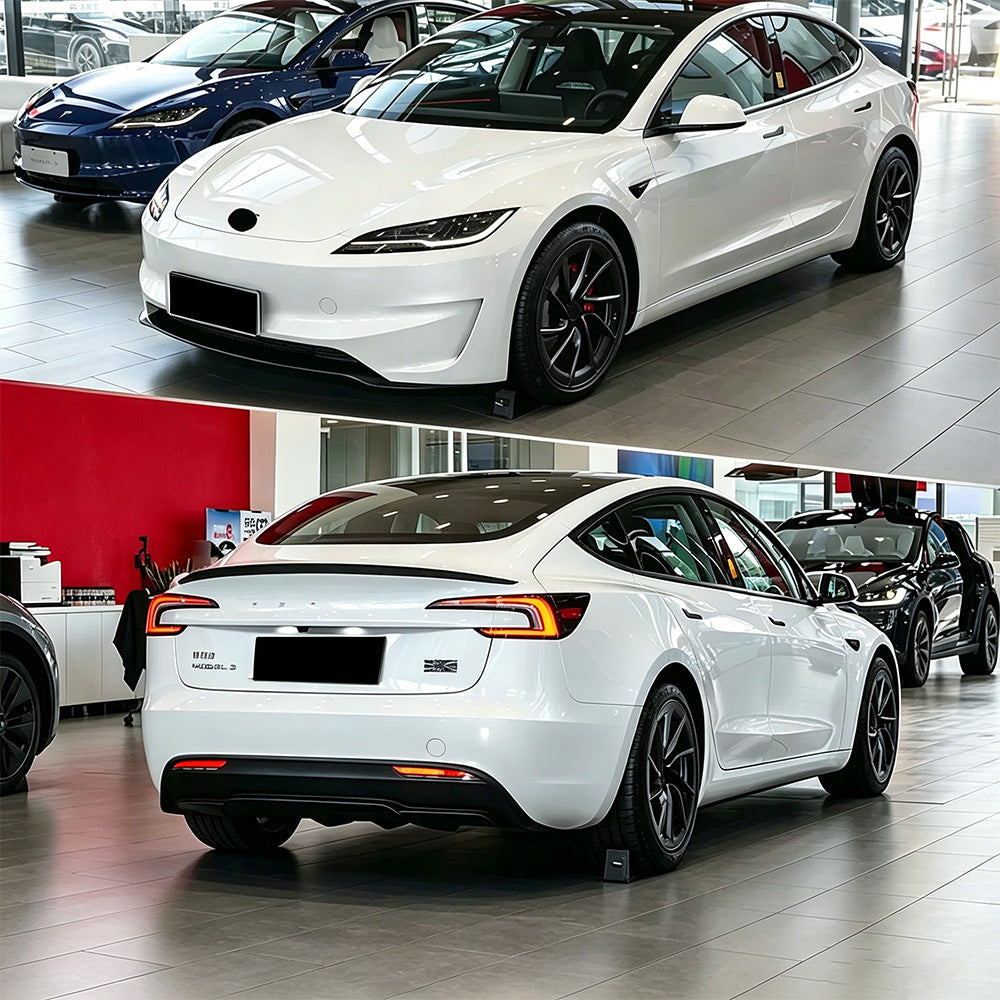 Model 3 Performance Style Body Kit for Model 3 Highland 2023-2026+ | Tesla M3P Conversion Bumper Kit