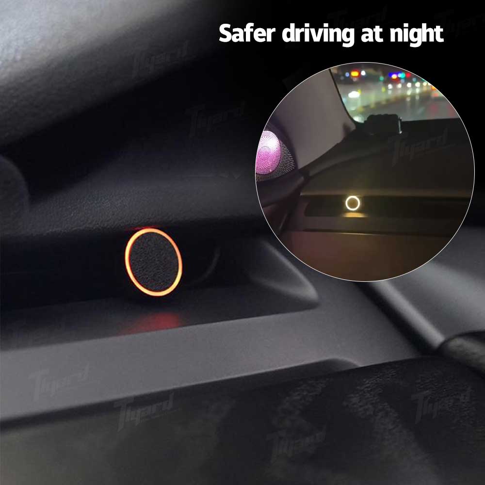 Model 3/Y Blind Spot Monitoring Assist System 8 RGB LED Beads BSD | Tlyard Teala Accessories