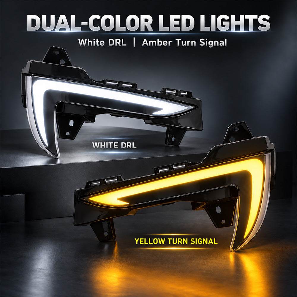 Model 3 / Y Switchback LED DRL Daytime Running Lights Front Bumper Light