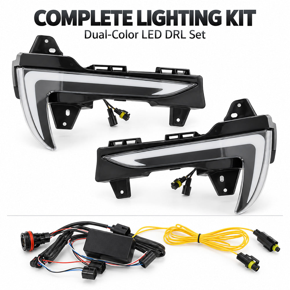 Model 3 / Y Switchback LED DRL Daytime Running Lights Front Bumper Light