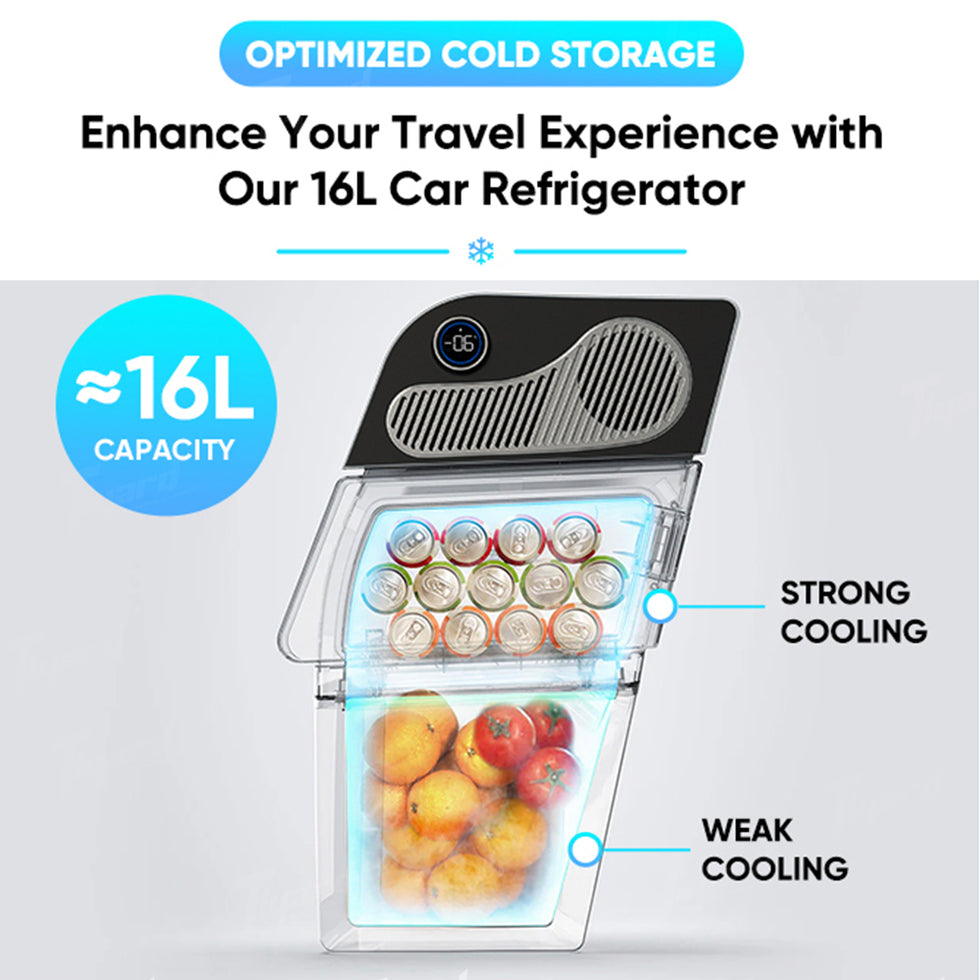 2020-2026+ Model Y 16L Built-in Refrigerator Upgrade Compressor Cooler ...