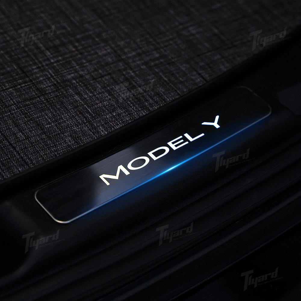 Model Y Juniper Illuminated Trunk LED Sill Trim for Trunk Interior Upgrade