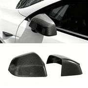 Model Y Juniper Real Carbon Fiber Side Mirror Cover Caps | Tlyard