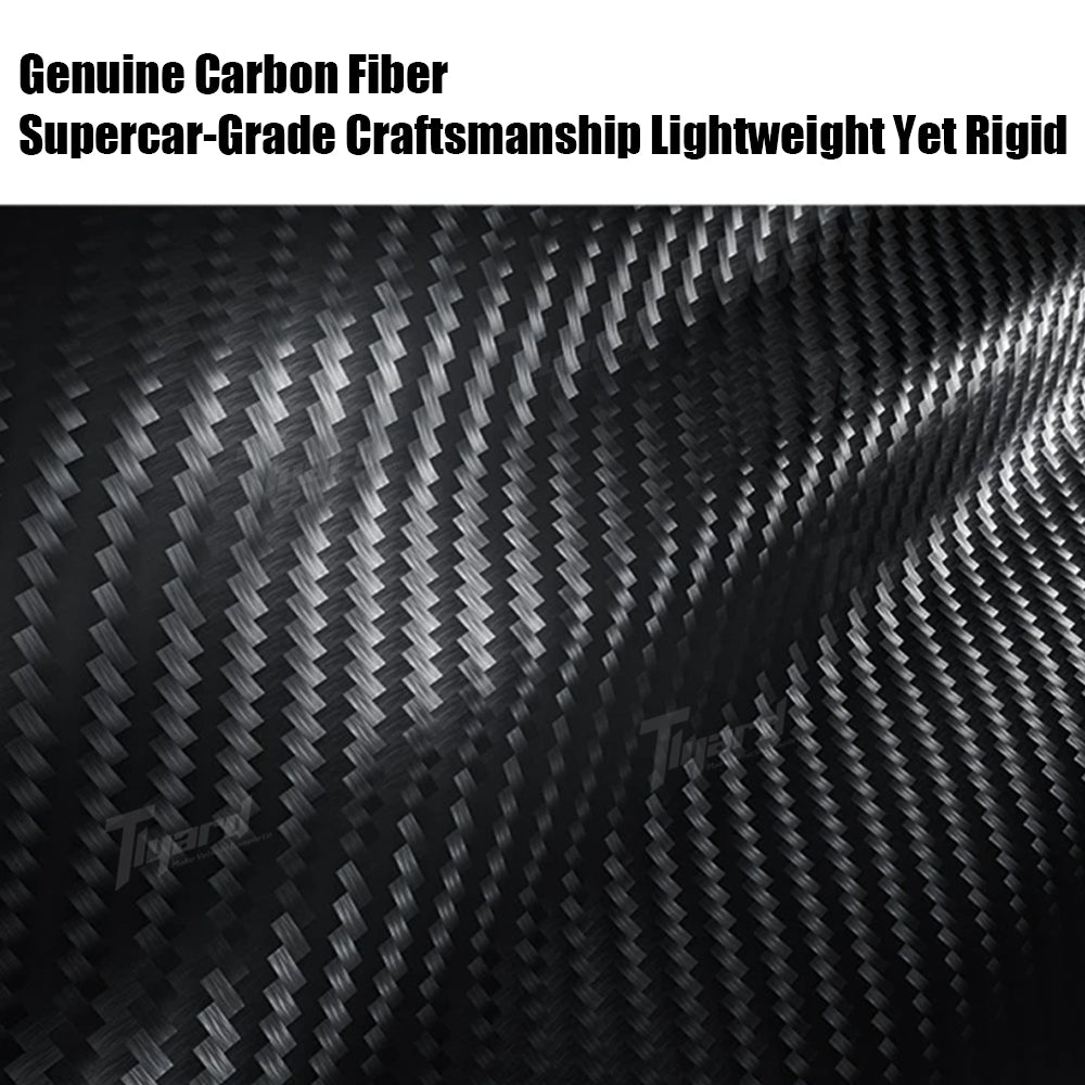 Model Y Juniper Real Carbon Fiber Side Mirror Cover Caps | Tlyard