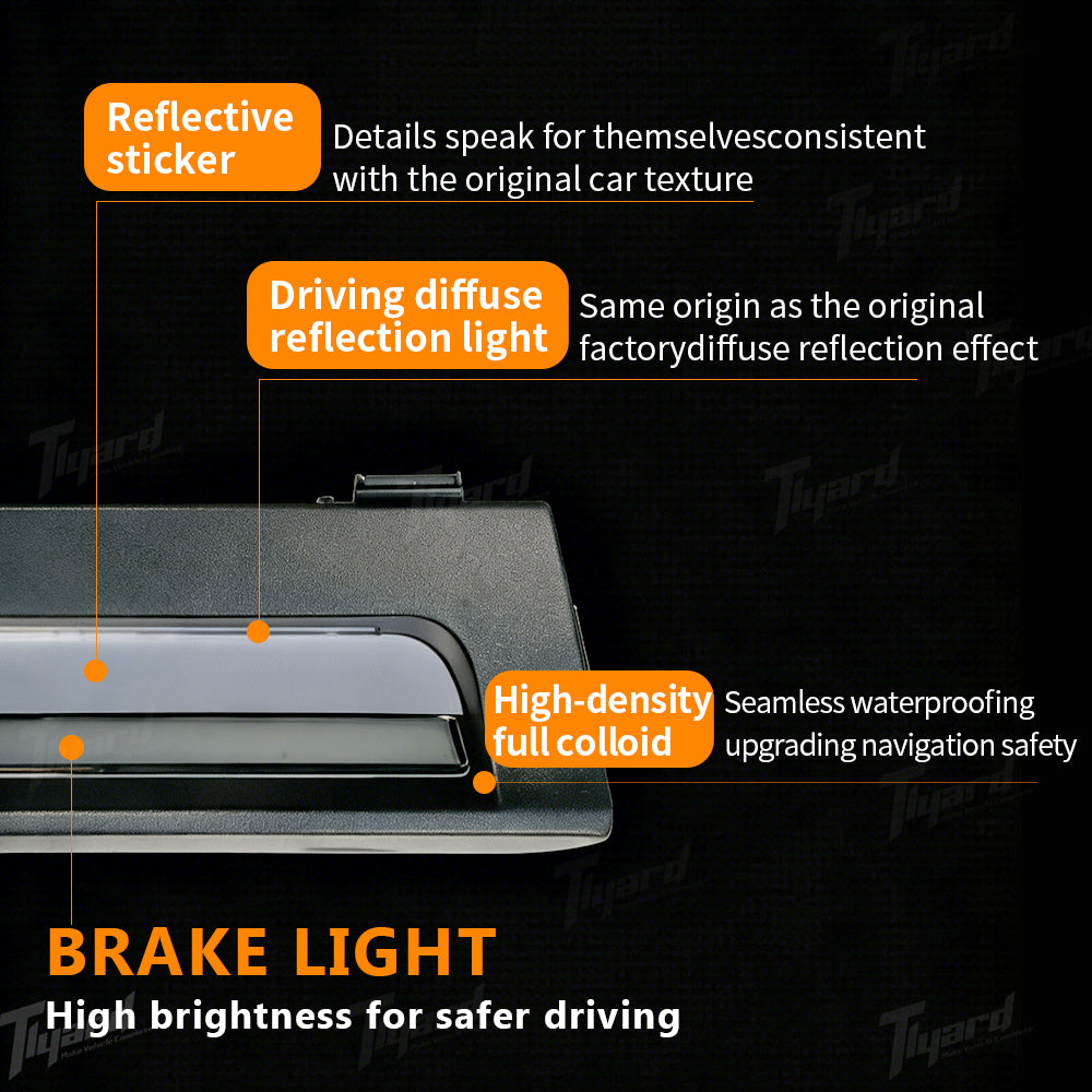 Model Y Juniper Tow Hitch Cover Light Auxiliary Rear Safety Light | Tlyard