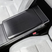 Model Y Juniper & Model 3 Highland Real Carbon Fiber Center Console Armrest Cover Interior Modification Trim | Tlyard